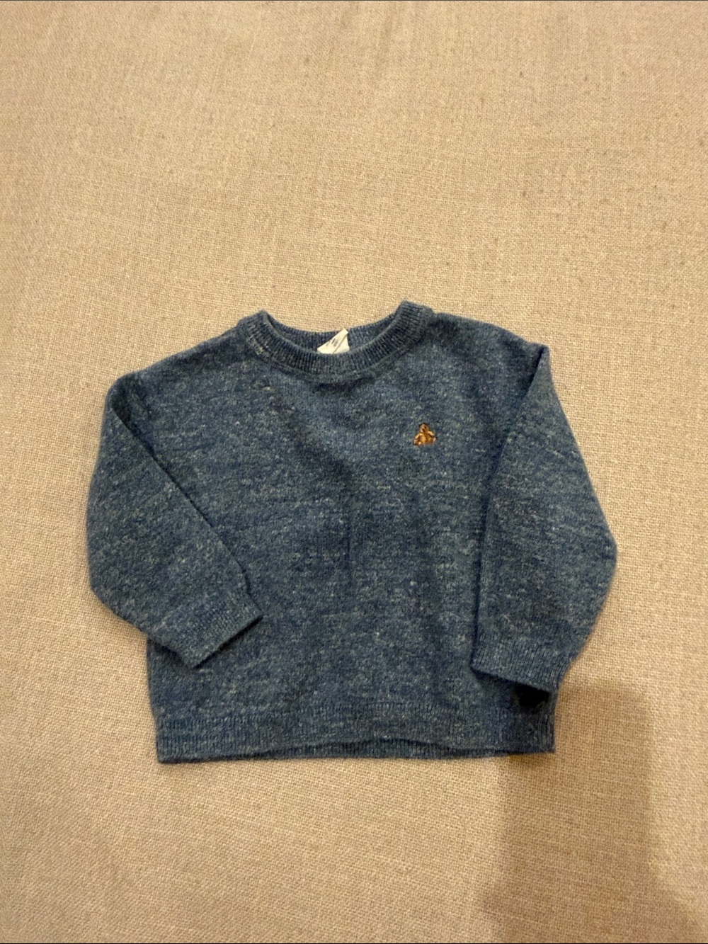 Baby gap denim blue sweater 12-18 months